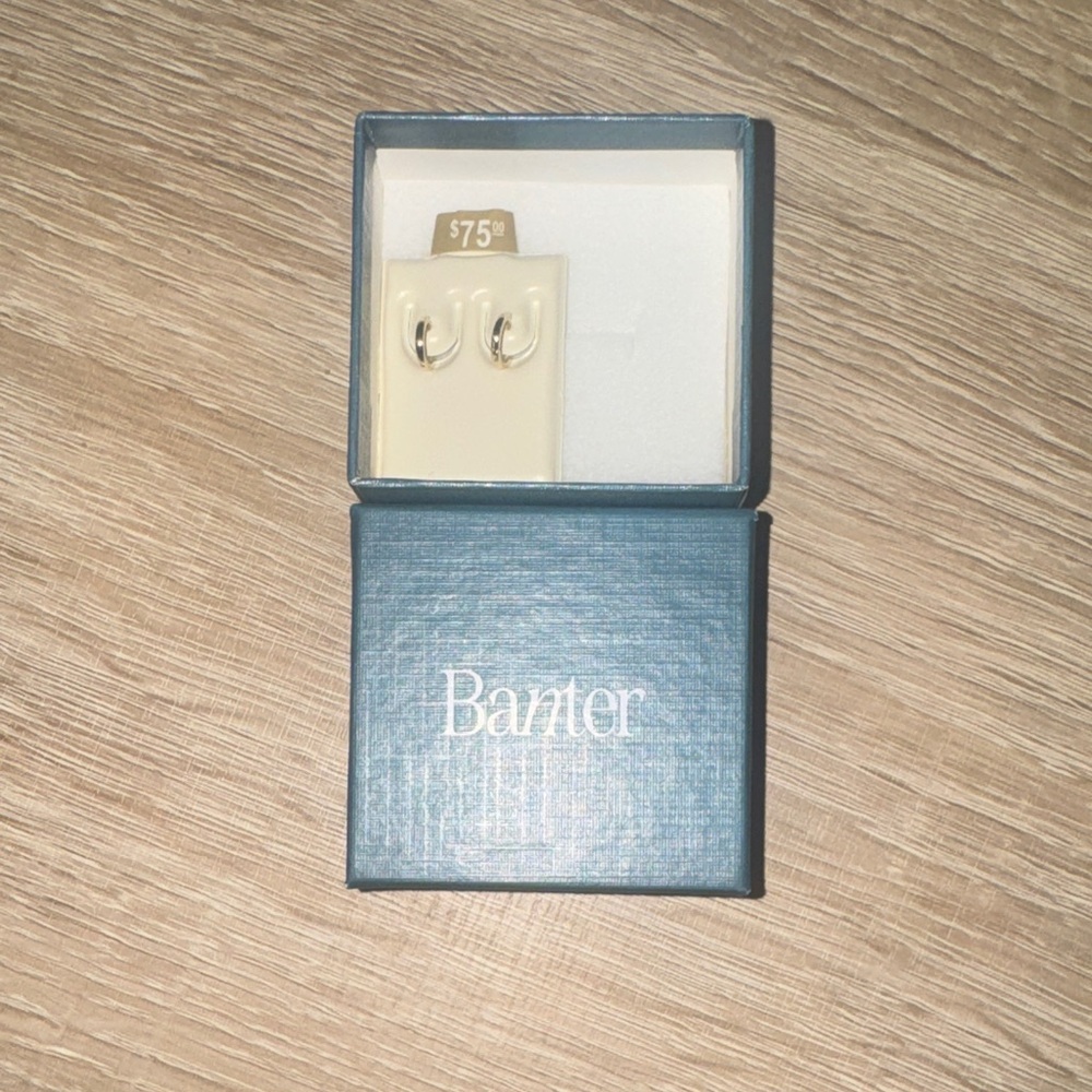 Banter Silver Hoop Earrings